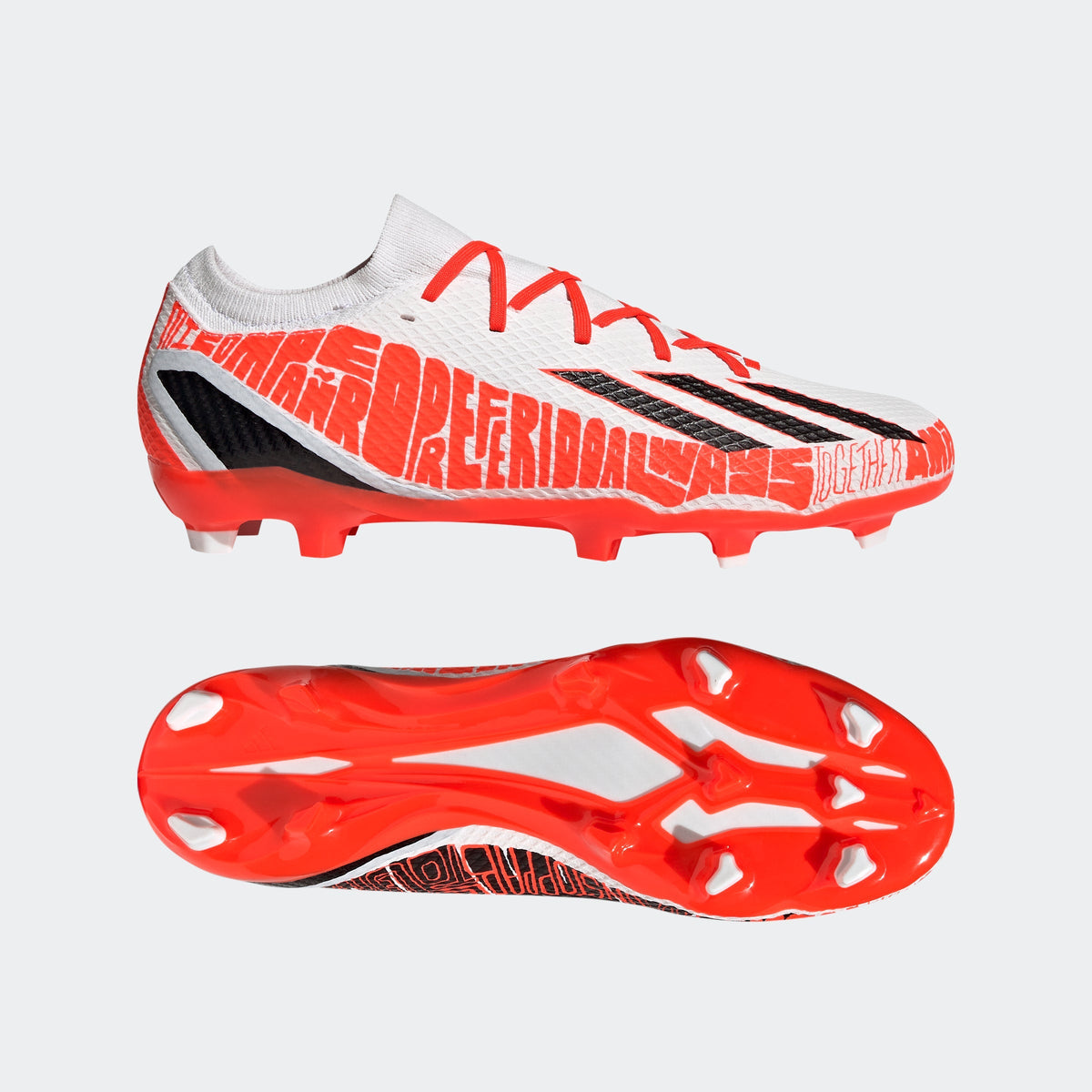 2026 New Arrival adidas Speedportal Messi 3 FG Firm Ground Soccer Cleats White/Black/Red wholesalehk.shop