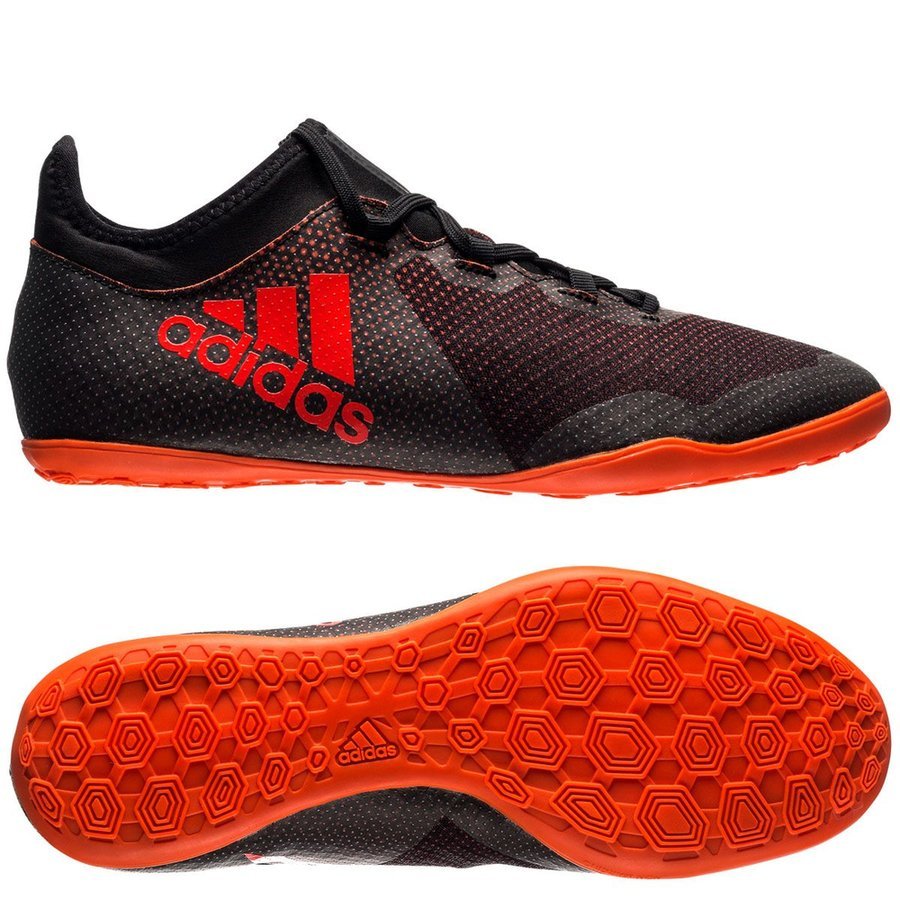 2026 New Arrival adidas Tango 17.3 IN Black/Red/Oran wholesalehk.shop