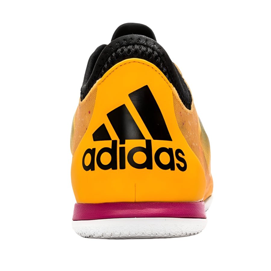 2026 New Arrival adidas X 15.1 Court Indoor Soccer Shoes - Solar Gold/Black/Shock Pink wholesalehk.shop