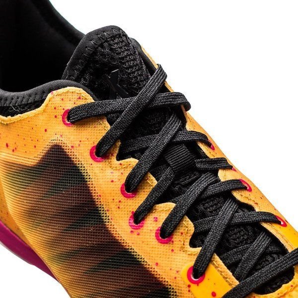 2026 New Arrival adidas X 15.1 Court Indoor Soccer Shoes - Solar Gold/Black/Shock Pink wholesalehk.shop