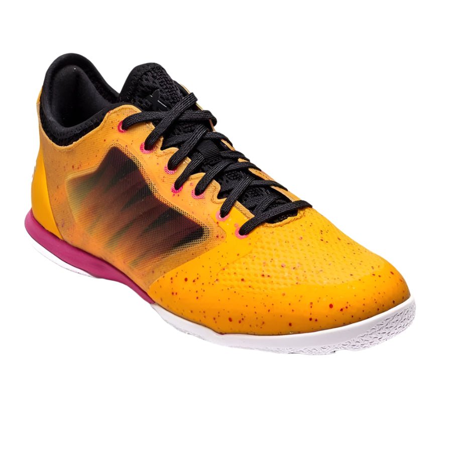 2026 New Arrival adidas X 15.1 Court Indoor Soccer Shoes - Solar Gold/Black/Shock Pink wholesalehk.shop