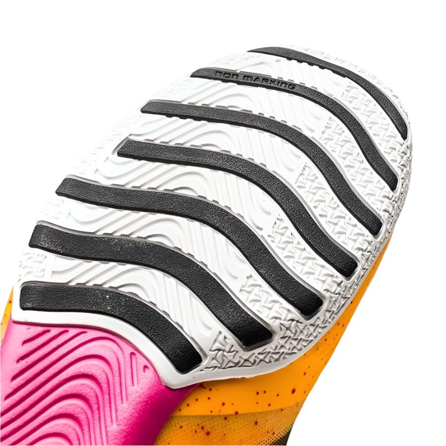 2026 New Arrival adidas X 15.1 Court Indoor Soccer Shoes - Solar Gold/Black/Shock Pink wholesalehk.shop