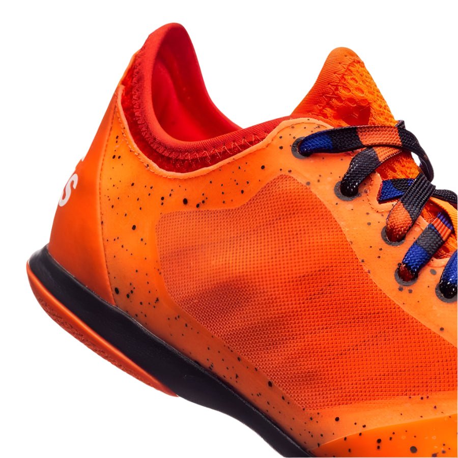 2026 New Arrival adidas X 15.1 Court Indoor Soccer Shoes - Solar Orange/White/Black wholesalehk.shop
