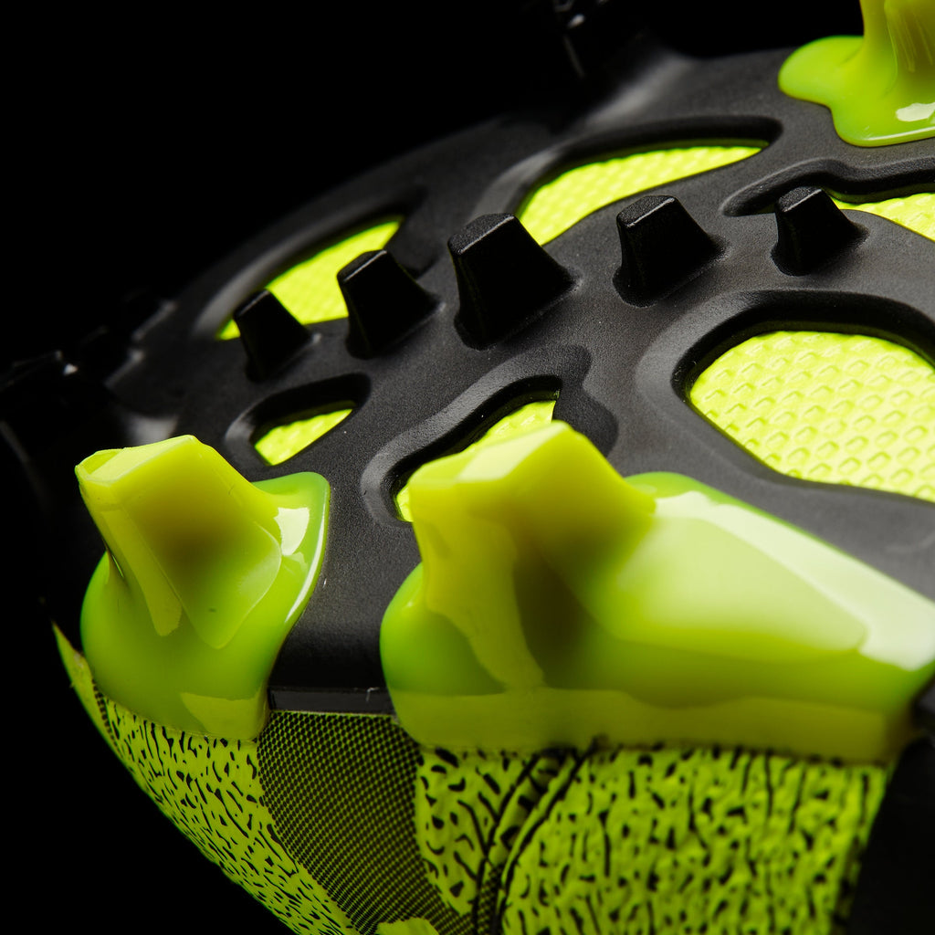 2026 New Arrival adidas X 15.1 FG/AG Leather Multi-Ground Soccer Cleats - Solar Yellow/Black wholesalehk.shop