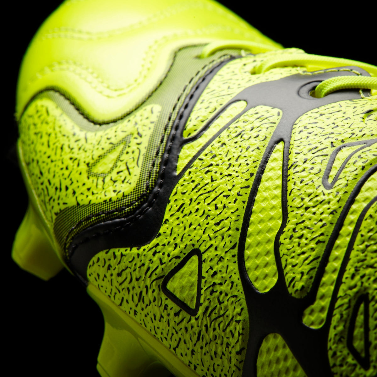 2026 New Arrival adidas X 15.1 FG/AG Leather Multi-Ground Soccer Cleats - Solar Yellow/Black wholesalehk.shop