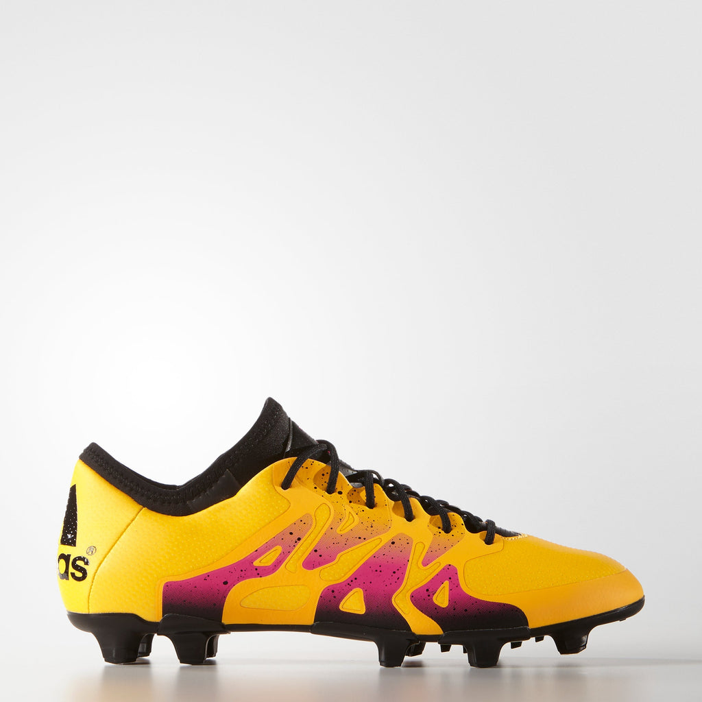2026 New Arrival adidas X 15.1 FG/AG Multi-Ground Soccer Cleats - Solar Gold/Black/Shock Pink wholesalehk.shop