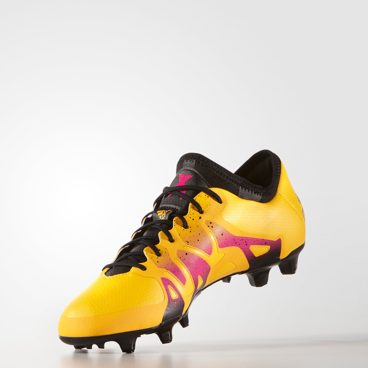 2026 New Arrival adidas X 15.1 FG/AG Multi-Ground Soccer Cleats - Solar Gold/Black/Shock Pink wholesalehk.shop