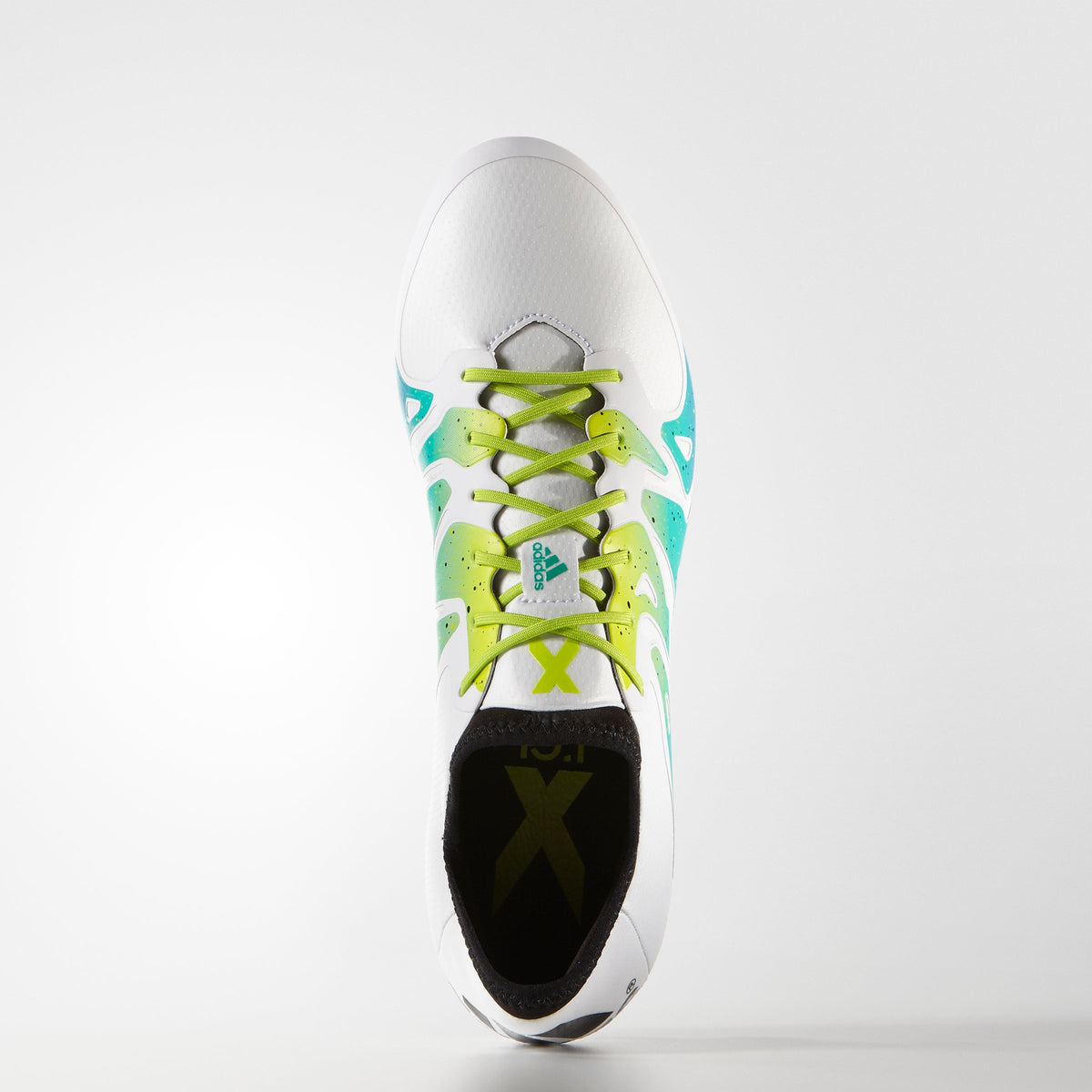 2026 New Arrival adidas X 15.1 FG/AG Multi-Ground Soccer Cleats - White/Solar Slime/Black wholesalehk.shop