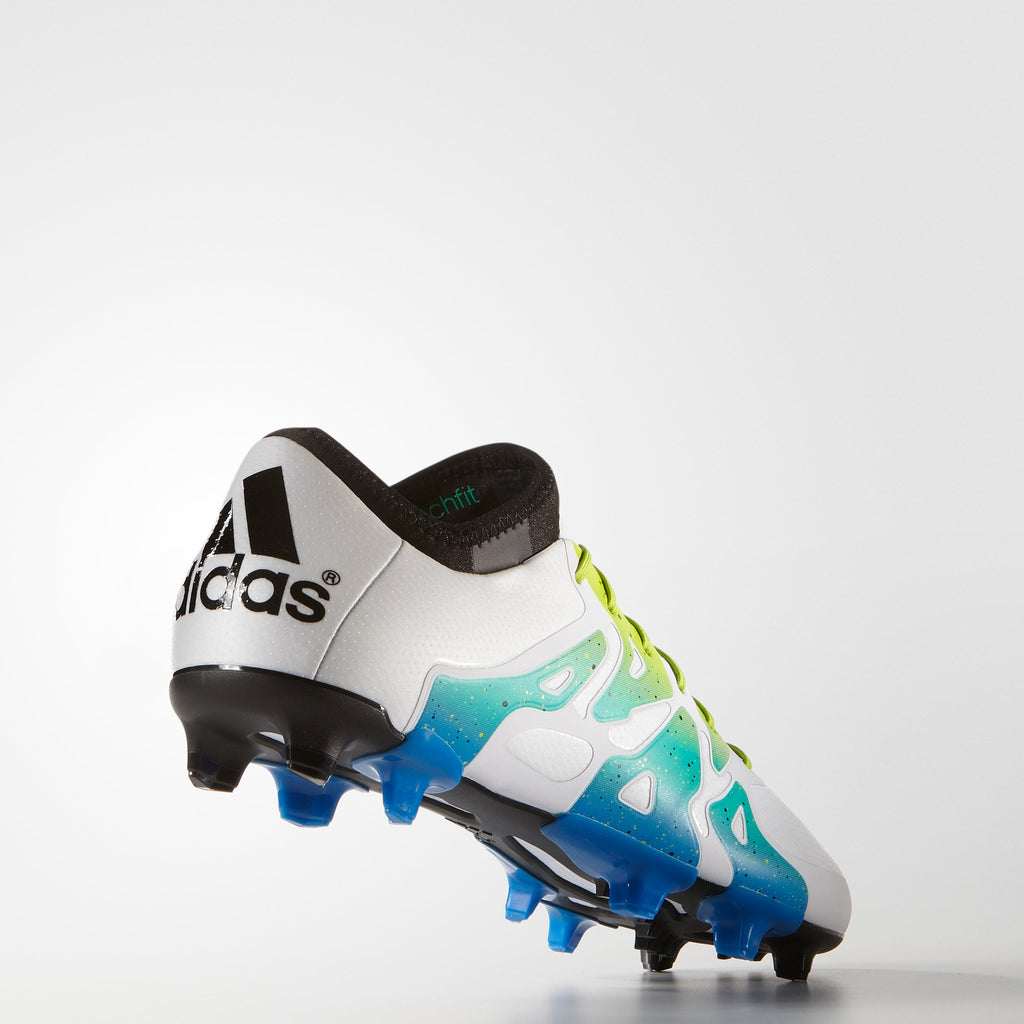 2026 New Arrival adidas X 15.1 FG/AG Multi-Ground Soccer Cleats - White/Solar Slime/Black wholesalehk.shop