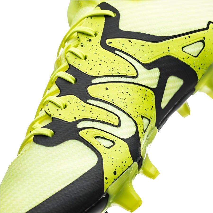 2026 New Arrival adidas X 15.1 FG/AG Multi-Ground Youth Soccer Cleats - Solar Yellow/Black wholesalehk.shop