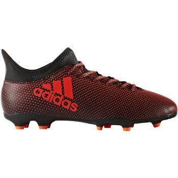 2026 New Arrival adidas X 17.3 FG J Black/Red/Orange wholesalehk.shop