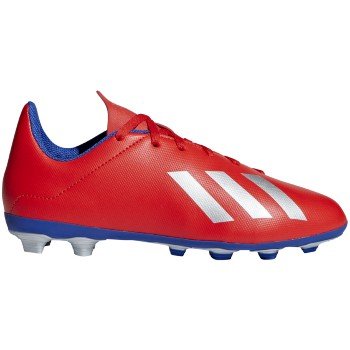 2026 New Arrival adidas X 18.4 FXG J Red/Silver/Blue wholesalehk.shop