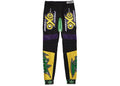 adidas x Jeremy Scott Js Motor Pant Purple/Black/Yellow wholesalehk.shop