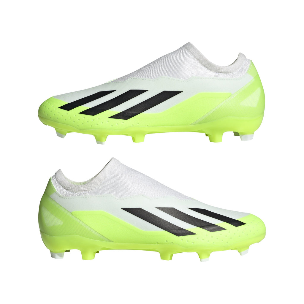 2026 New Arrival adidas X Crazyfast.3 Laceless FG Firm Ground Soccer Cleats wholesalehk.shop