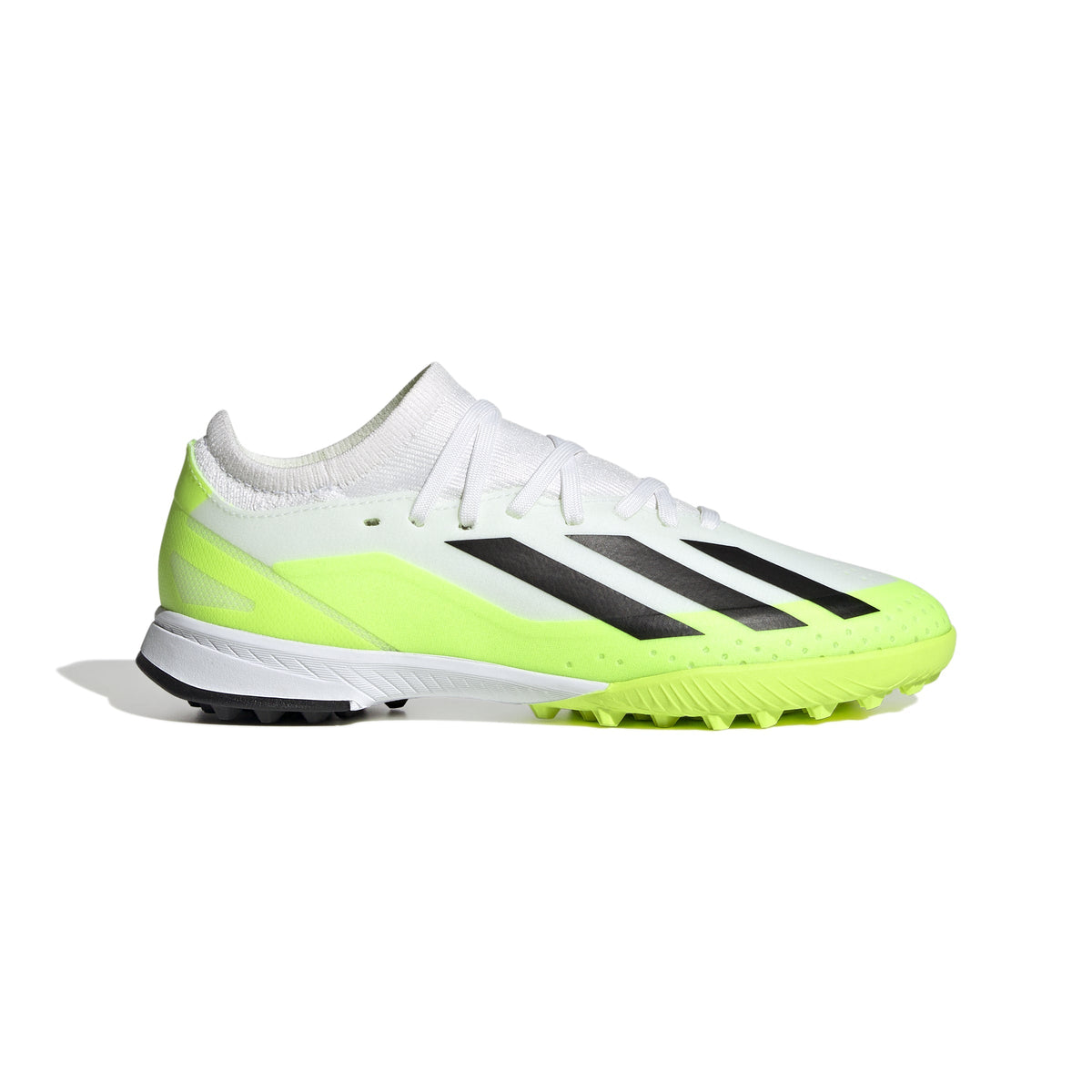 2026 New Arrival adidas X Crazyfast.3 TF Junior Turf Soccer Cleats - White/Black wholesalehk.shop
