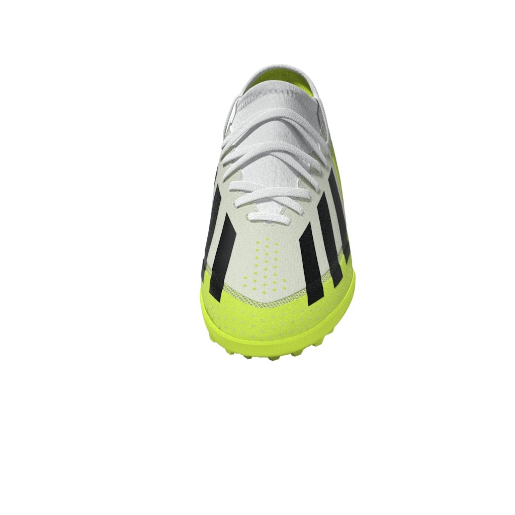 2026 New Arrival adidas X Crazyfast.3 TF Junior Turf Soccer Cleats - White/Black wholesalehk.shop