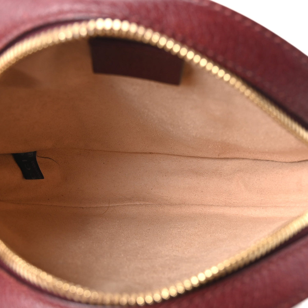 Soft Textured Calfskin Web Mini Ophidia Round Shoulder Bag Vintage Bordeaux wholesalehk.shop