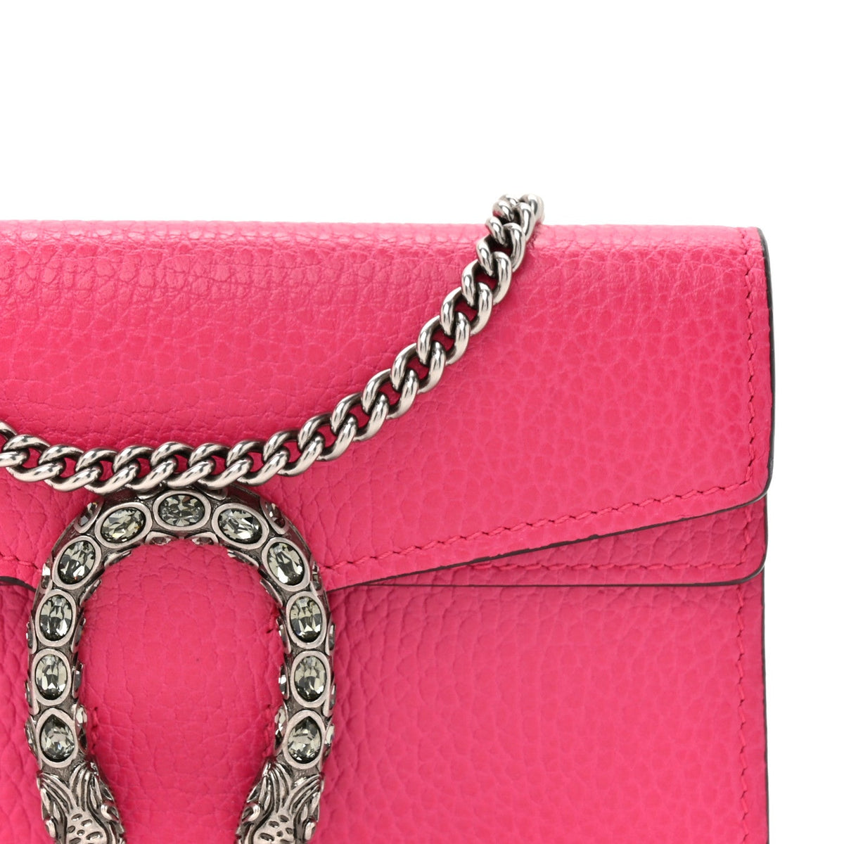 Dollar Calfskin Crystal Super Mini Dionysus Shoulder Bag Box Pink Black Diamond wholesalehk.shop
