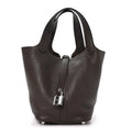 Taurillon Clemence Picotin Lock 18 PM Cacao £¨ Direct shipment via from wholesalehk.shop
