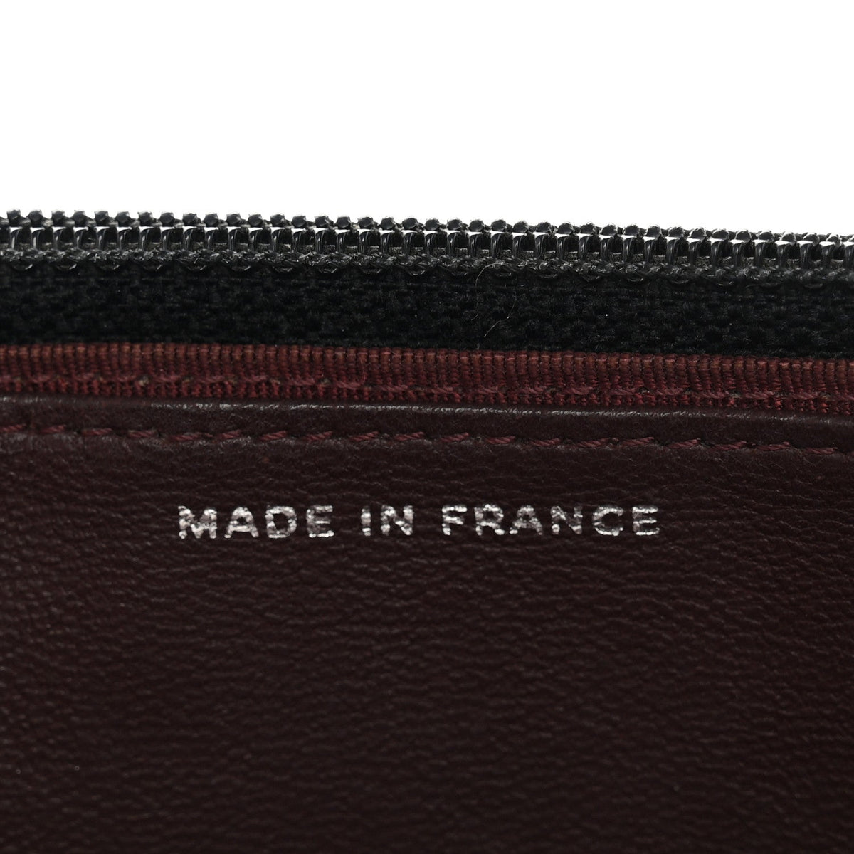 Lambskin Quilted Wallet On Chain WOC Black wholesalehk.shop
