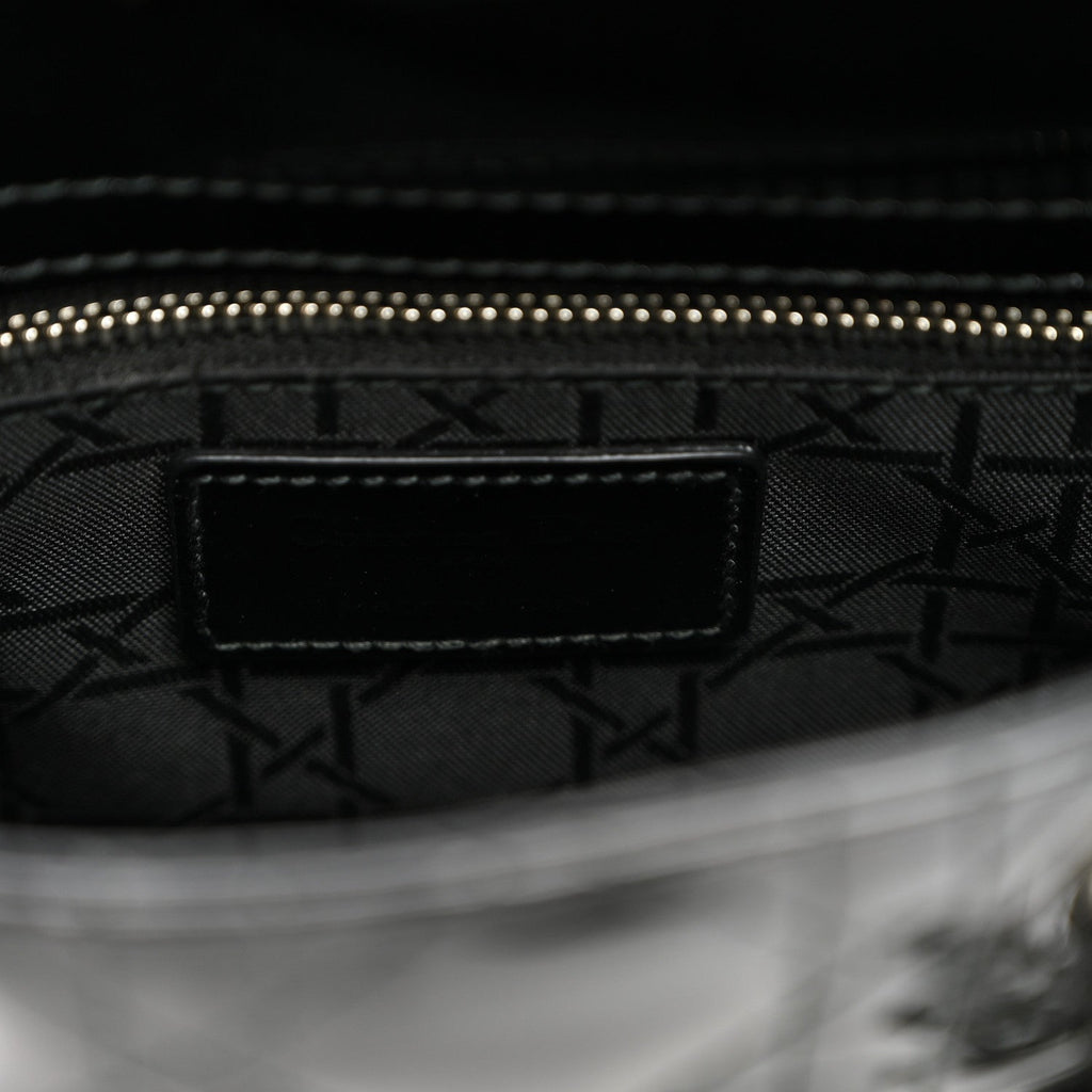 Patent Cannage Mini Lady Dior Black wholesalehk.shop