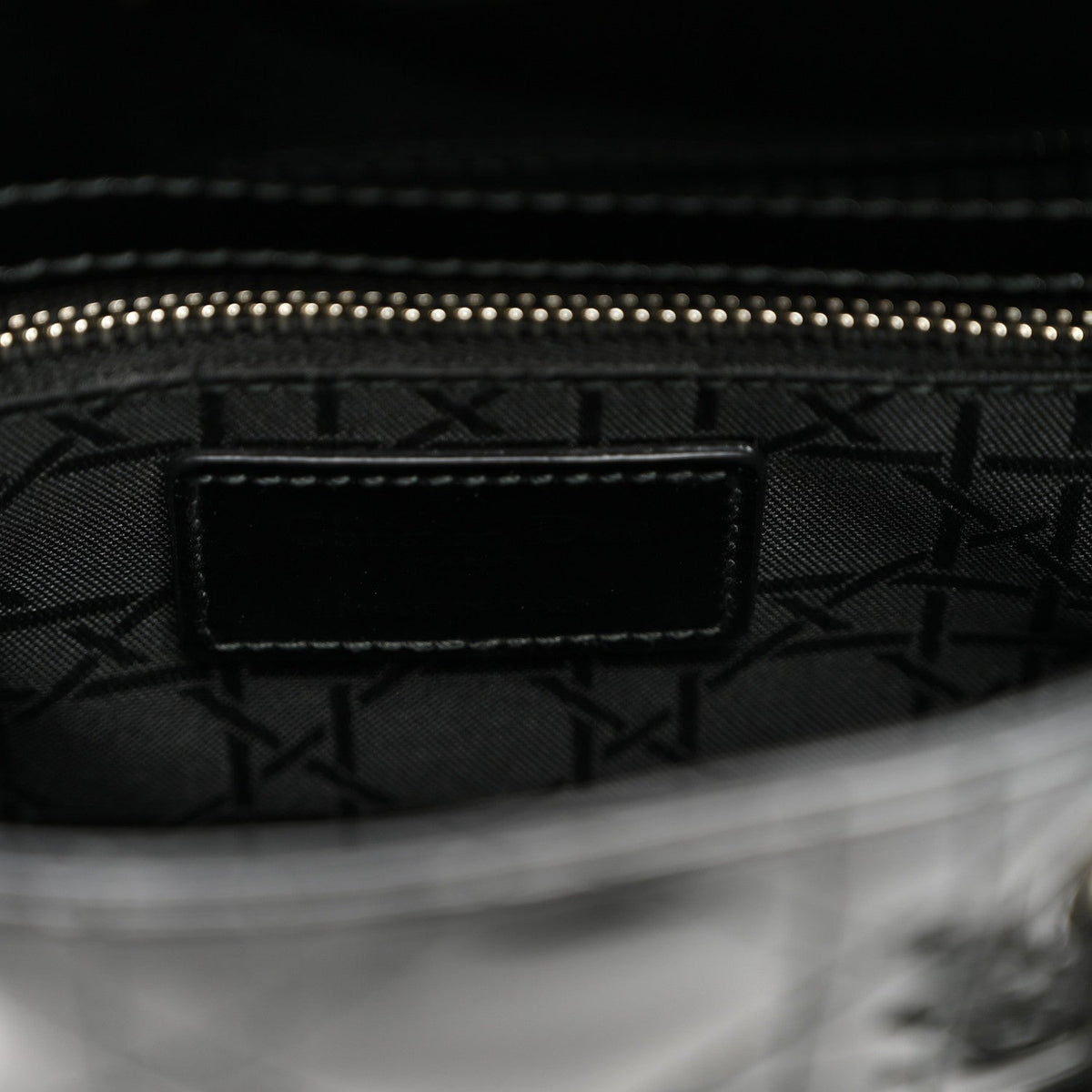 Patent Cannage Mini Lady Dior Black wholesalehk.shop