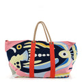 Cotton Traffic Jam Beach Bag Marine Rose £¨ Direct shipment via from wholesalehk.shop