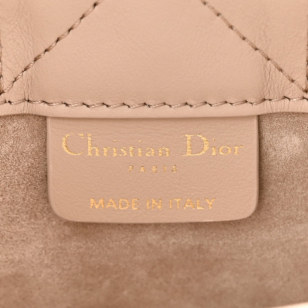 Calfskin Macrocannage Mini Book Tote Trench Beige £¨ Direct shipment via from wholesalehk.shop