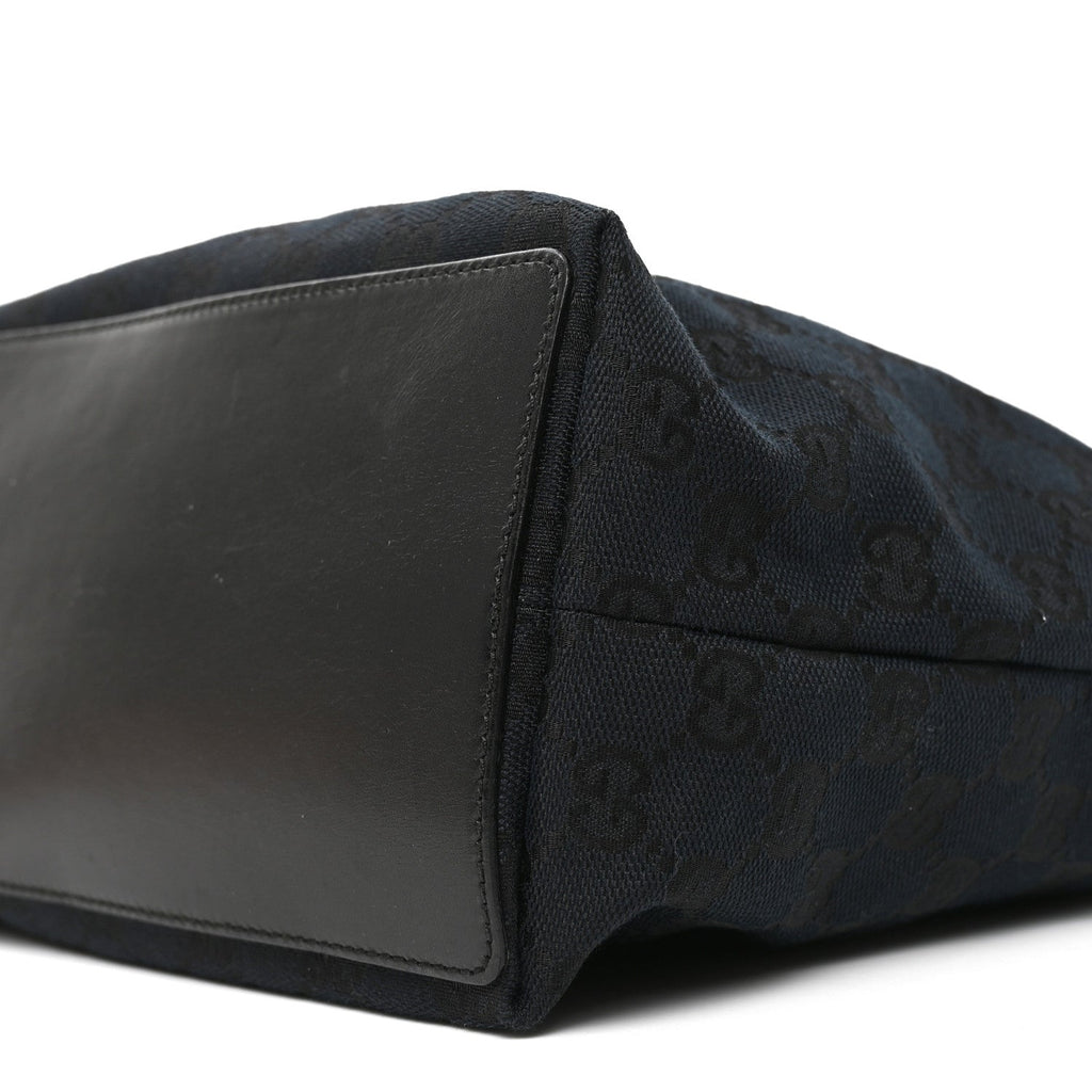 Monogram Large Bucket Tote Black wholesalehk.shop
