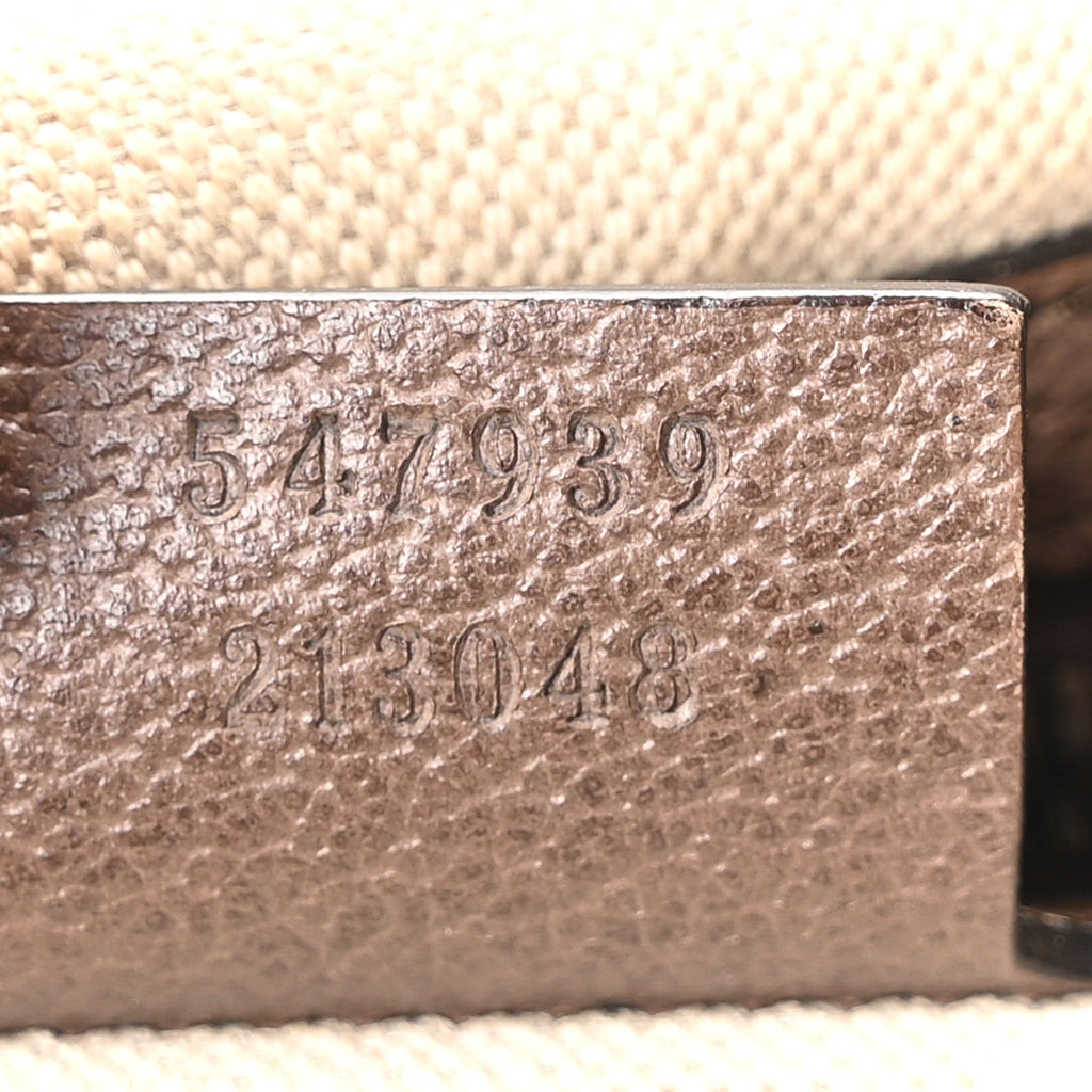 GG Supreme Monogram Web Ophidia Half Moon Hobo Brown wholesalehk.shop