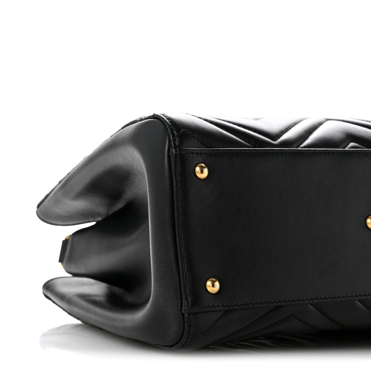 Calfskin Matelasse Small GG Marmont Tote Black wholesalehk.shop