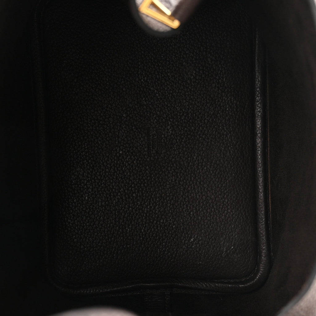 Taurillon Clemence Picotin Lock 18 PM Ebene £¨ Direct shipment via from wholesalehk.shop