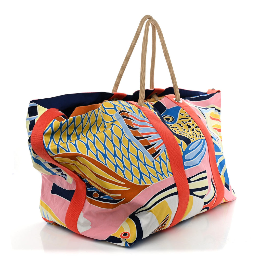 Cotton Traffic Jam Beach Bag Marine Rose £¨ Direct shipment via from wholesalehk.shop