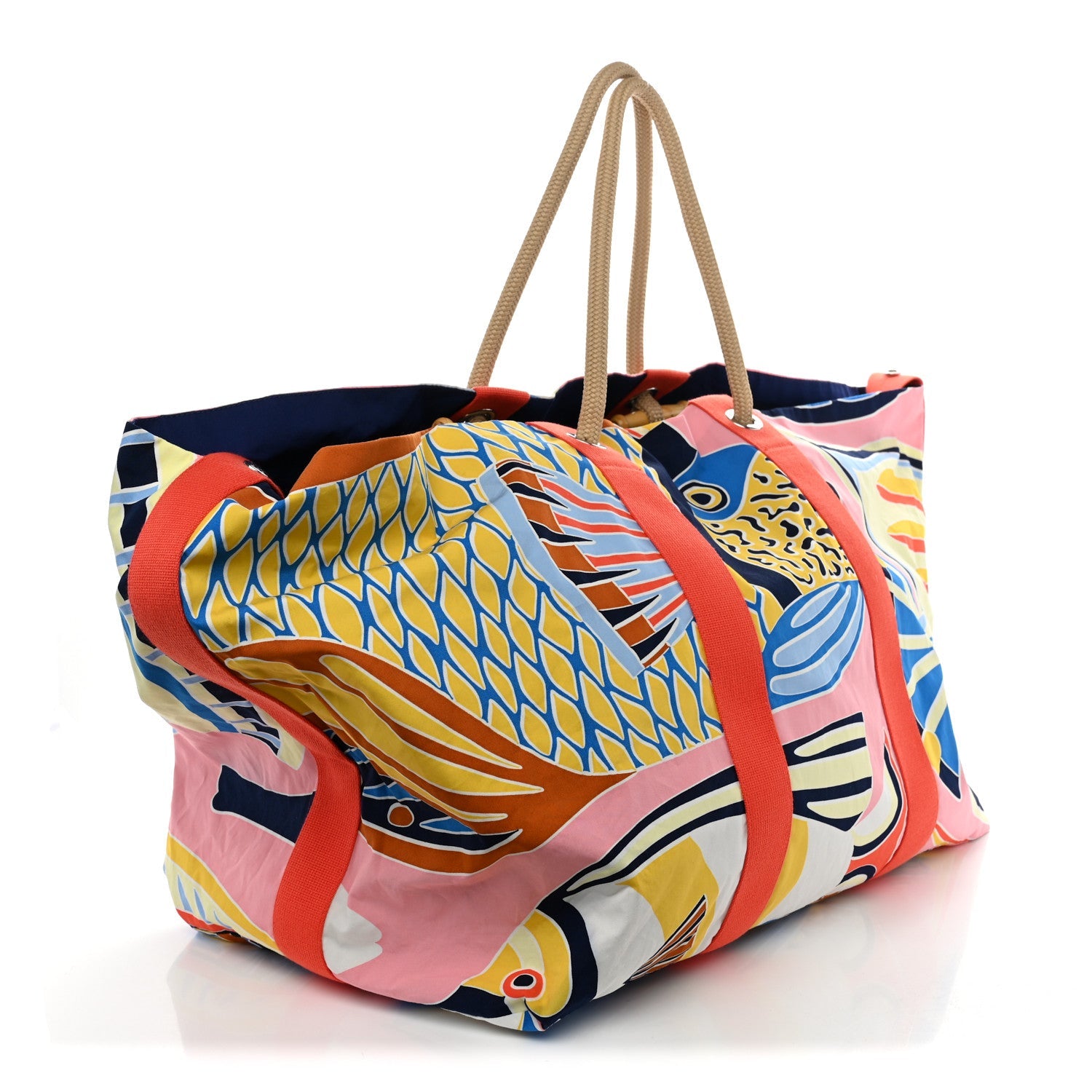 Cotton Traffic Jam Beach Bag Marine Rose £¨ Direct shipment via from wholesalehk.shop