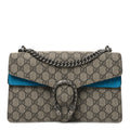 GG Supreme Monogram Small Dionysus Shoulder Bag Bright Turquoise wholesalehk.shop