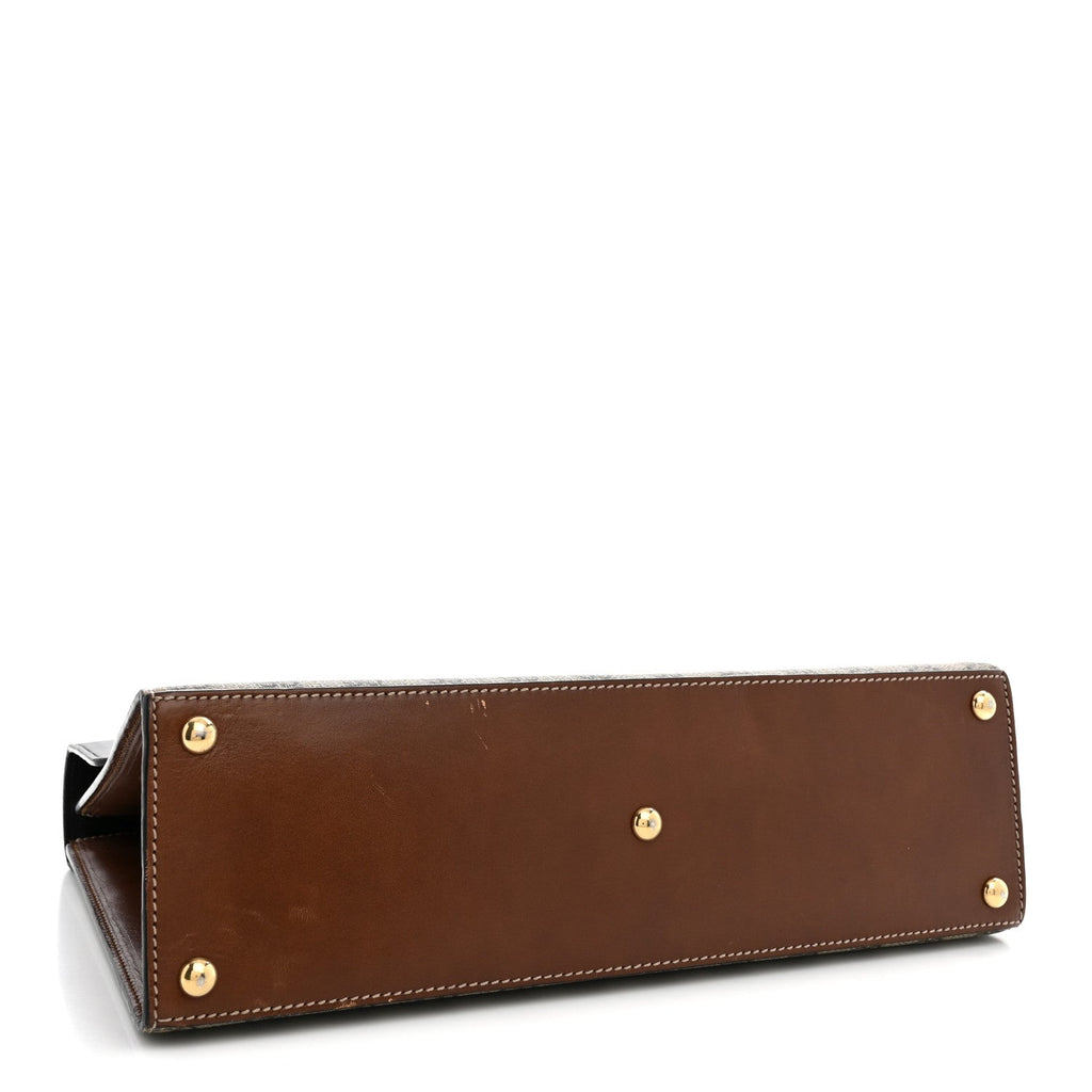 GG Supreme Monogram Calfskin Medium Padlock Top Handle Bag Beige Black Cuir £¨ Direct shipment via from wholesalehk.shop