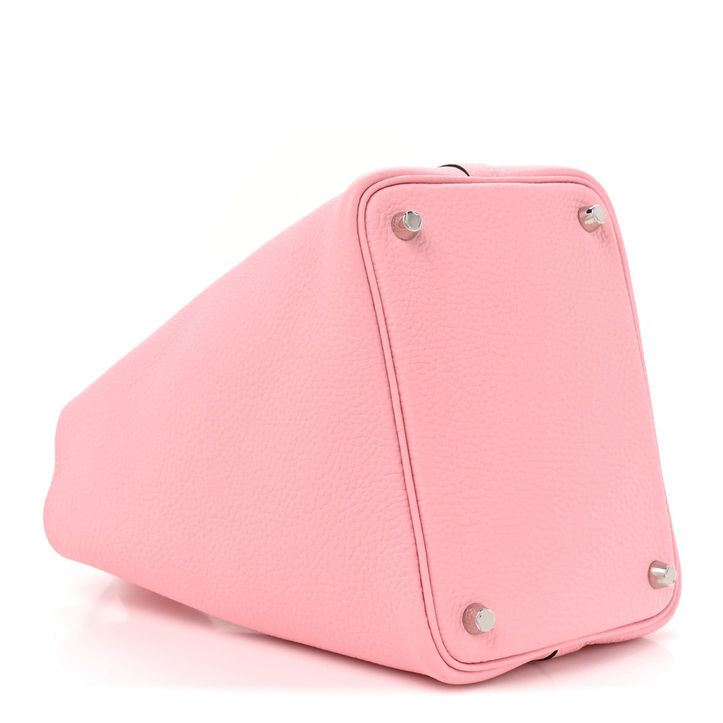 Taurillon Clemence Picotin Lock 18 PM Rose Sakura £¨ Direct shipment via from wholesalehk.shop