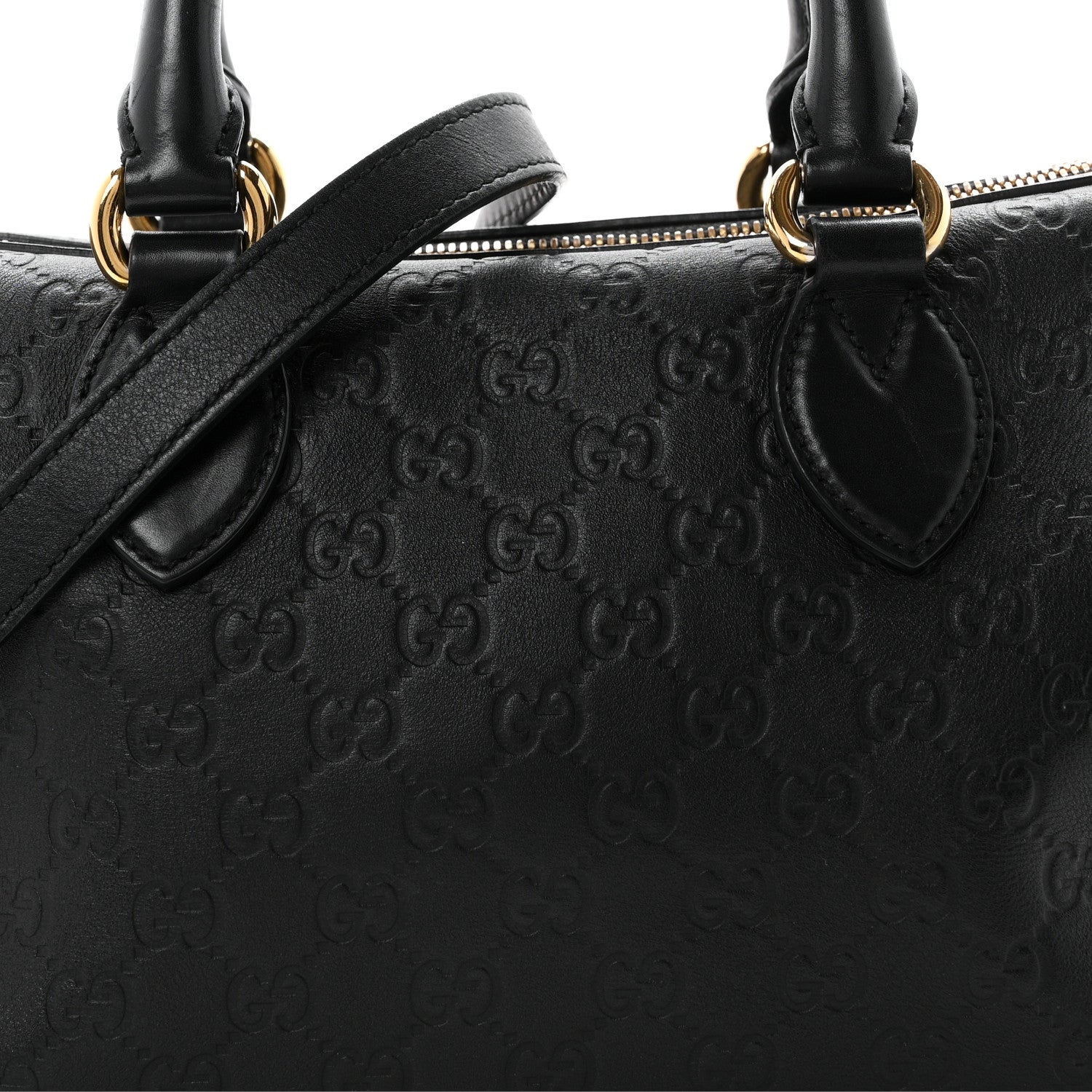 Guccissima Signature Boston Black £¨ Direct shipment via from wholesalehk.shop