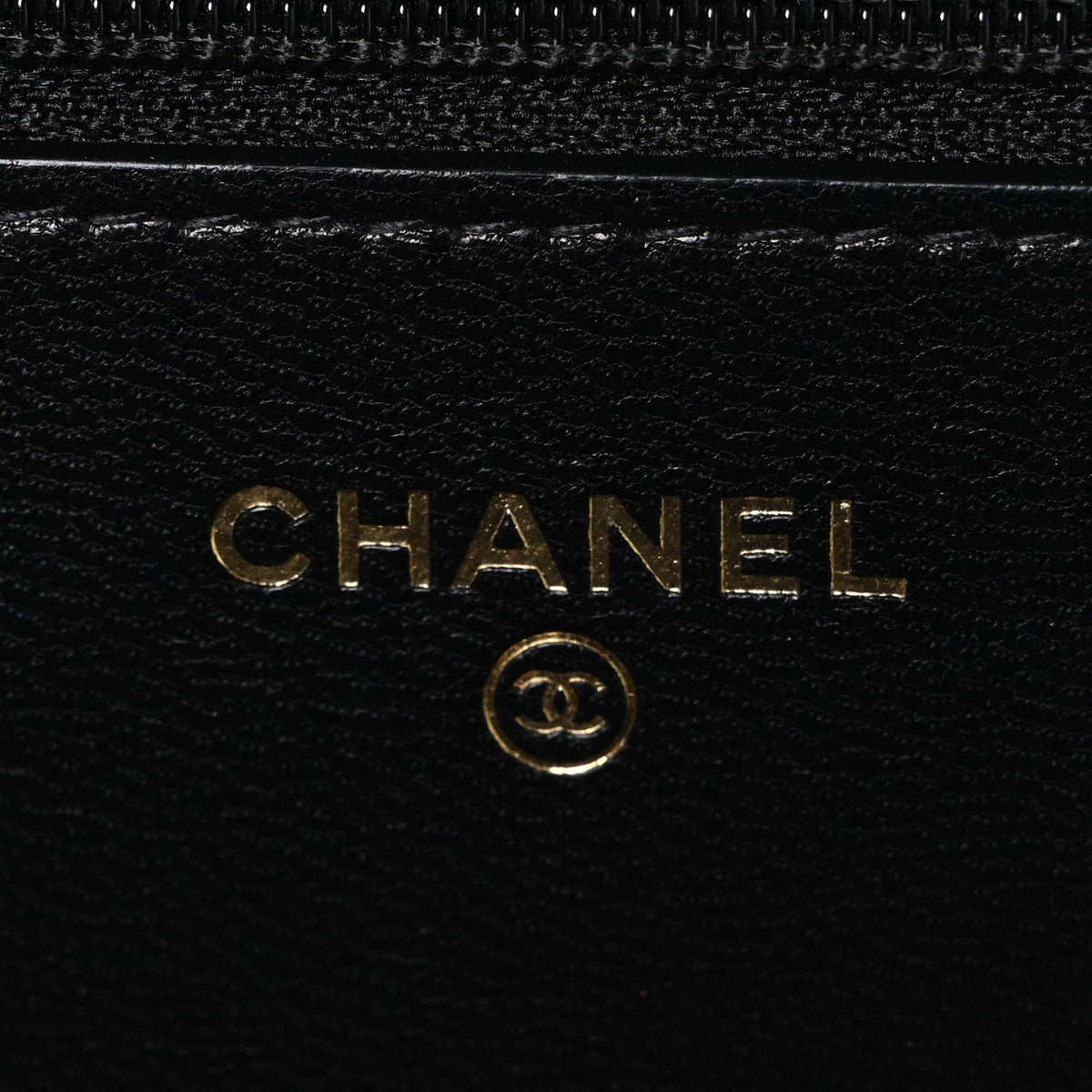 Goatskin Quilted Chanel 19 Wallet On Chain WOC Black wholesalehk.shop