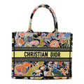 Canvas Zodiac Fantastico Embroidered Medium Book Tote Black Multicolor £¨ Direct shipment via from wholesalehk.shop