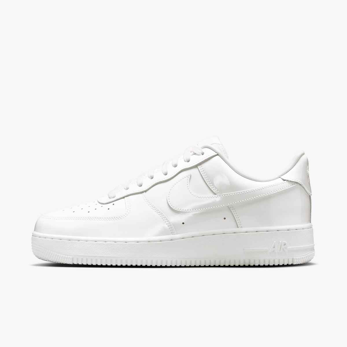 Men's Nike Air Force 1 '07 "Patent Leather Triple White"
