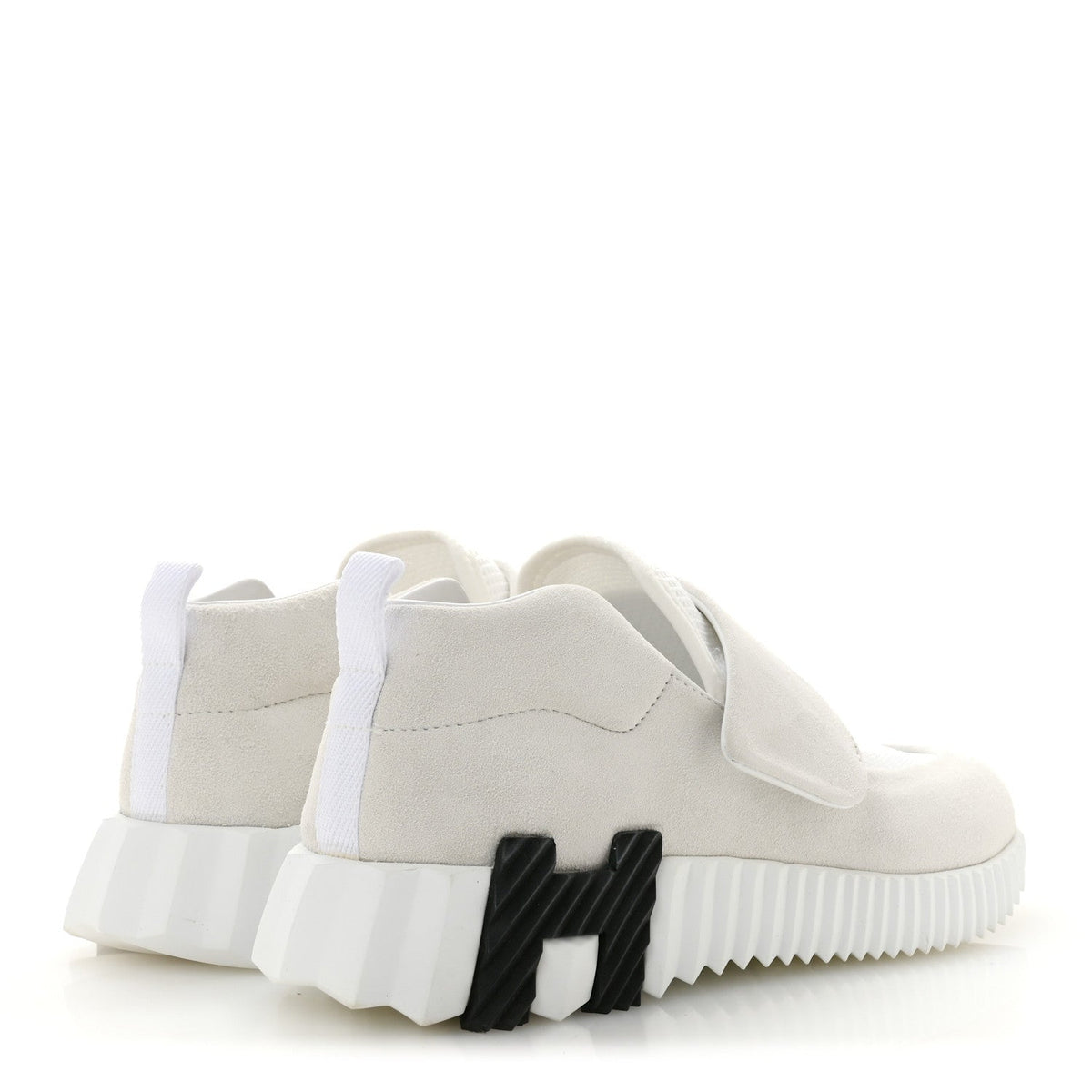 Suede Goatskin Mesh Fabric H Sneakers 38 White wholesalehk.shop