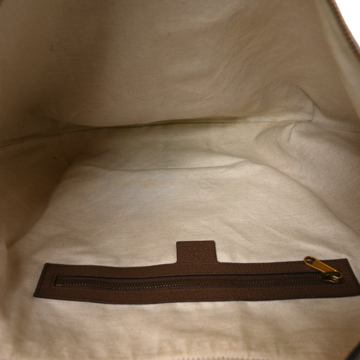 GG Supreme Monogram Web Ophidia Half Moon Hobo Brown wholesalehk.shop