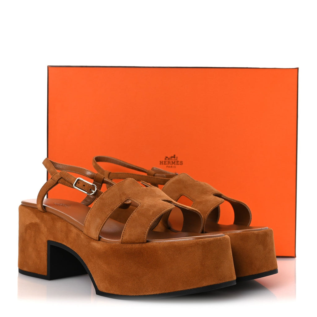 Suede Goatskin Jam 30 Sandals 40 Naturel wholesalehk.shop