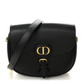 Box Calfskin Medium Bobby Flap Black wholesalehk.shop