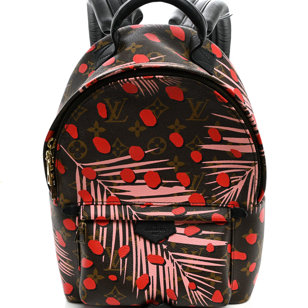 Monogram Jungle Dots Palm Springs Backpack PM Sugar Pink Poppy £¨ Direct shipment via from wholesalehk.shop