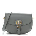 Box Calfskin Medium Bobby Flap Gray wholesalehk.shop