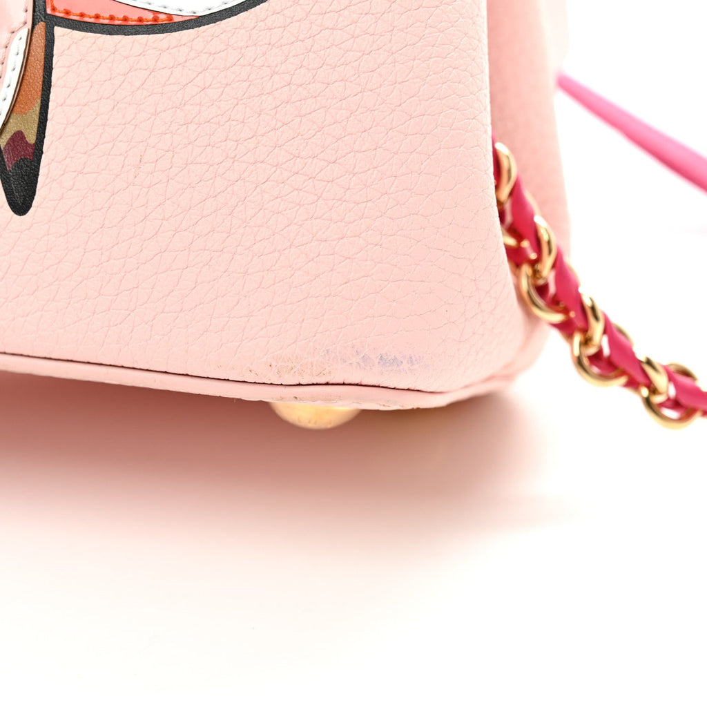 LV X TM Taurillon Superflat Panda Capucines BB Opal Pink £¨ Direct shipment via from wholesalehk.shop