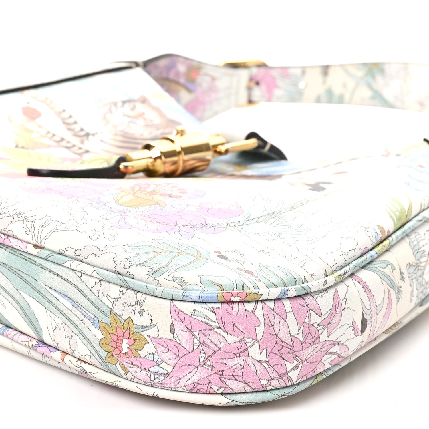 New Shangai Calfskin Tiger Savanah Small Jackie 1961 Hobo Chalky White Multicolor £¨ Direct shipment via from wholesalehk.shop