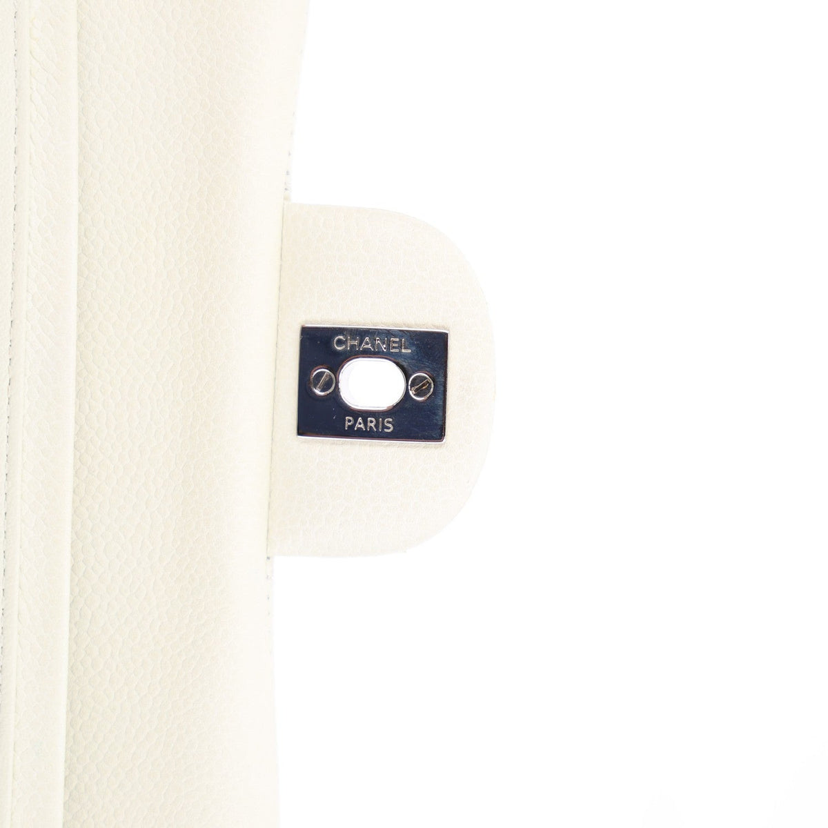Caviar Quilted Medium Double Flap Light Green wholesalehk.shop